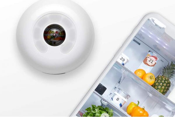 Smarter FridgeCam (2020 Version) Food Tracking WiFi Camera for All Fridges