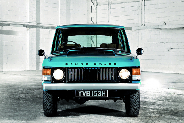 Golden oldie: The Range Rover
