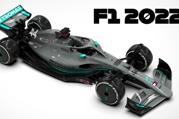 F1 unveils full-scale 2022 car image 1