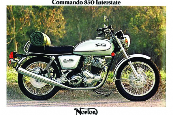 Classic 1977 Norton Commando